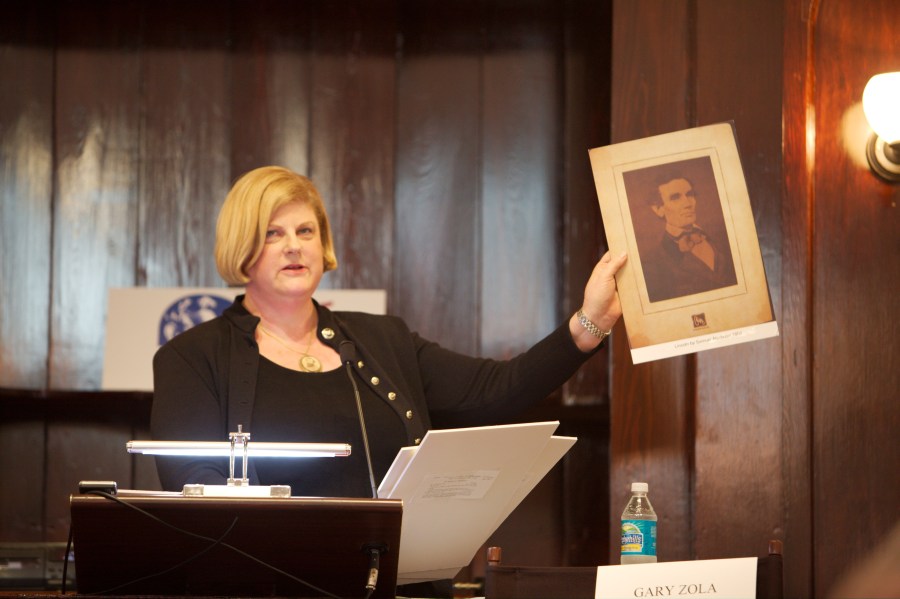Jean Powers Soman, Photograph of Abraham Lincoln taken by Samuel g. Alschuler, her great grandfather
