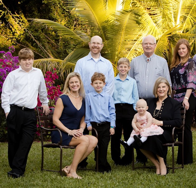 Jean and Bill Soman and Family 2014